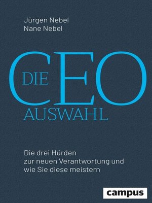 cover image of Die CEO-Auswahl